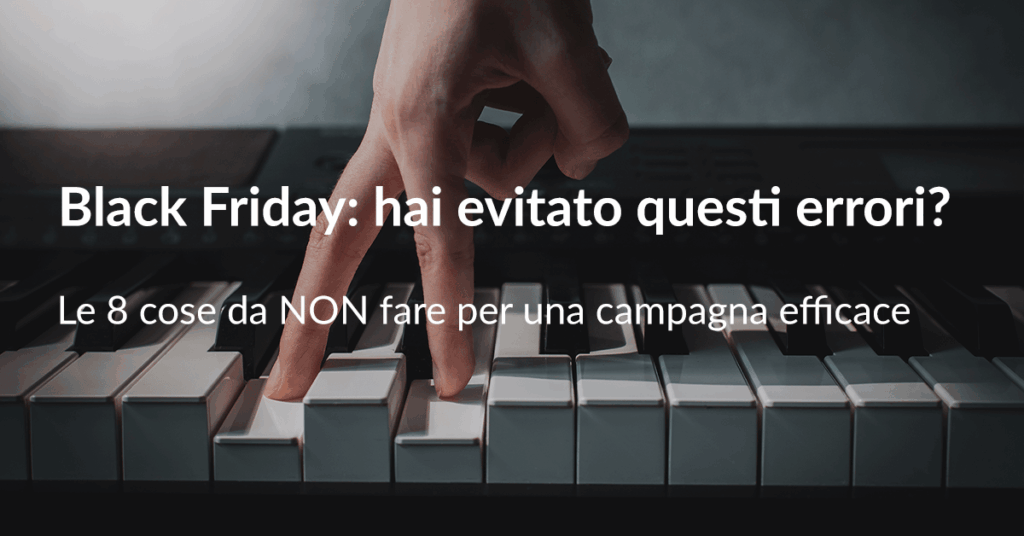 Black Friday strategia