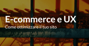 ecommerce UX