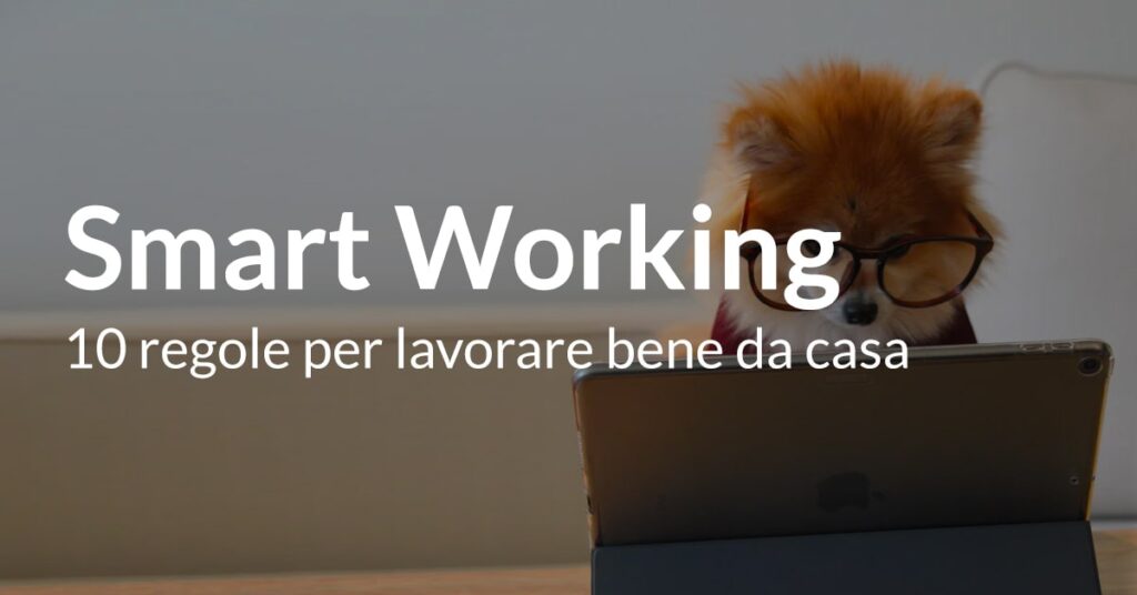 smart working consigli