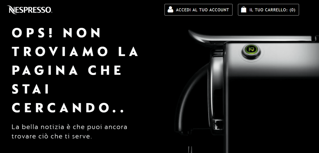 nespresso tone of voice pagina 404
