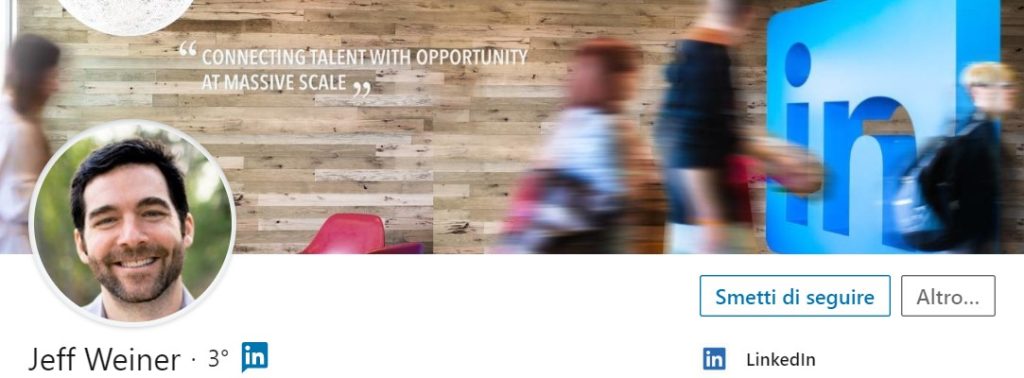 Profilo Linkedin di Successo